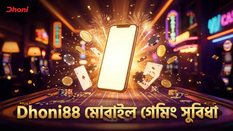 Dhoni88 প্লেয়ারদের জন্য মোবাইল ভিত্তিক সেরা গেমিং পরিবেশ।