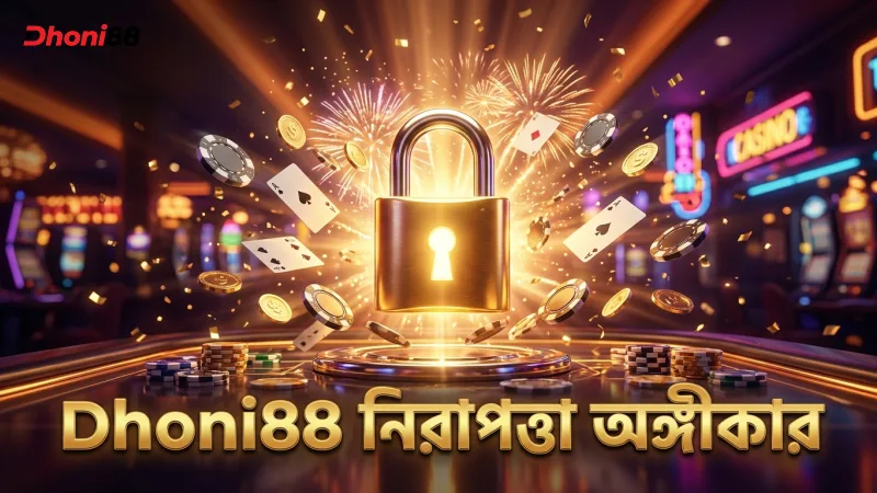 নিরাপত্তা ও দায়িত্বশীল গেমিংয়ে Dhoni88 এর অঙ্গীকার।