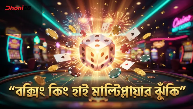 বক্সিং কিং মাল্টিপ্লায়ারে হাই মাল্টিপ্লায়ার ব্যবহারে ঝুঁকি ও লাভের সঠিক ব্যালান্স।