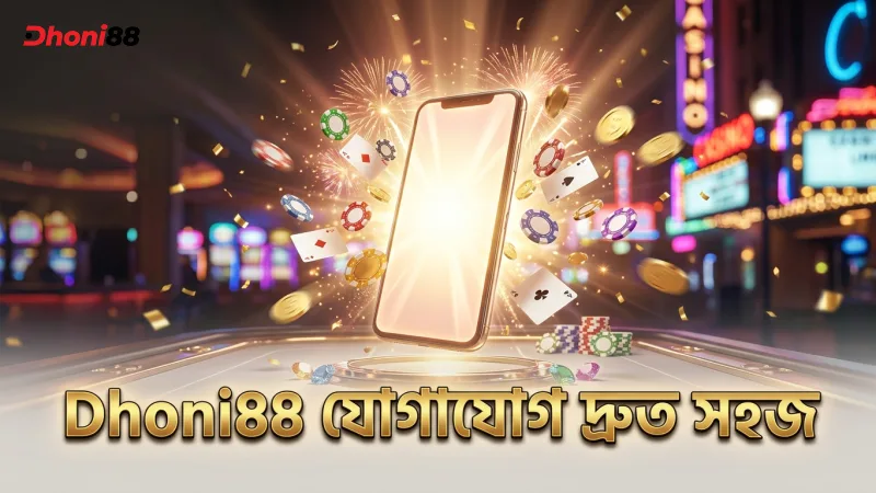 Dhoni88 যোগাযোগ চ্যানেল দ্রুত এবং সহজ প্রবেশাধিকার প্রদান করে