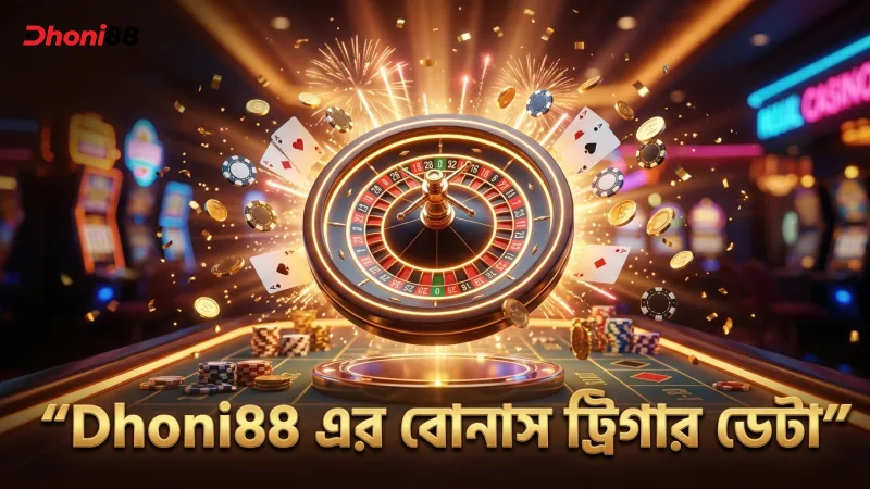 Dhoni88 এর গেম ডেটা অনুযায়ী বোনাস ট্রিগারের বাস্তব সম্ভাবনা।