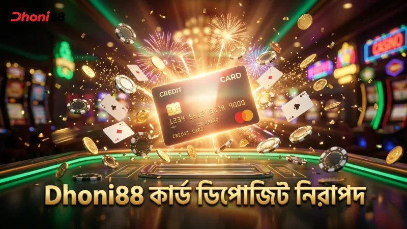 Dhoni88-এ কার্ড দিয়ে ডিপোজিটের নিরাপদ প্রক্রিয়া