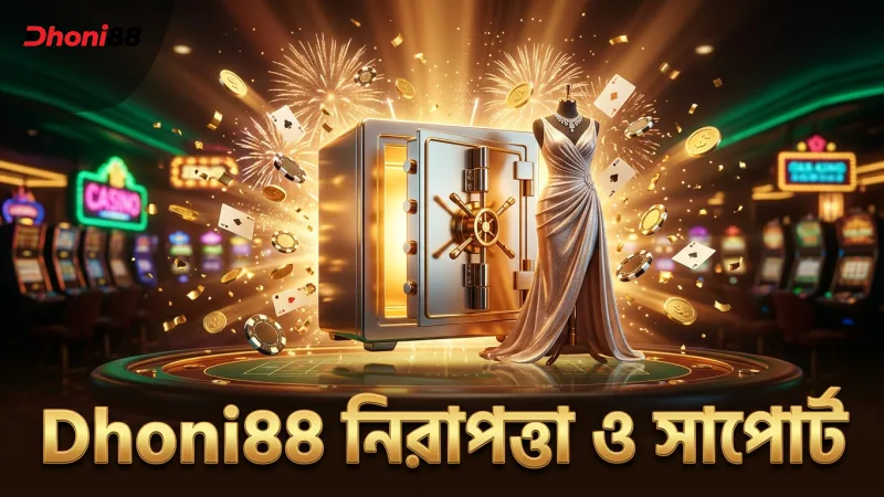 Dhoni88 ডিপোজিটে নিরাপত্তা ও গ্রাহক সহায়তা নিশ্চিত