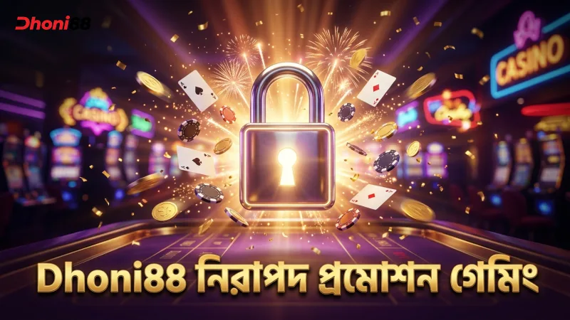 Dhoni88 প্রমোশন নিরাপত্তা এবং দায়িত্বশীল গেমিং নির্দেশিকা তুলে ধরা হয়েছে।
