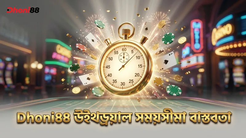 Dhoni88 উইথড্রয়াল প্রক্রিয়ায় সময়সীমার বাস্তবতা