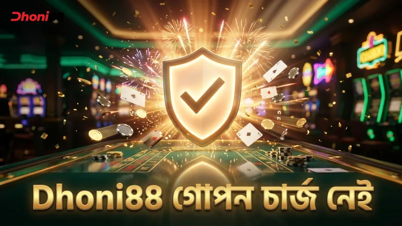 Dhoni88 উইথড্রয়ালে গোপন চার্জ নেই স্পষ্ট বার্তা
