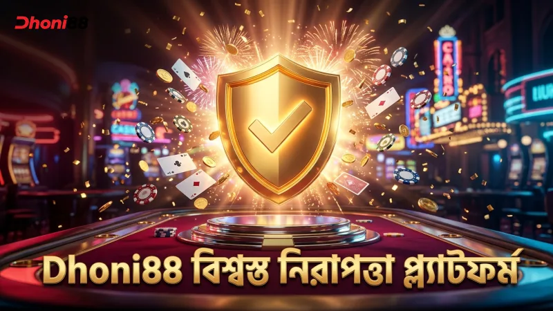 বিশ্বস্ত Dhoni88 প্ল্যাটফর্মে নিরাপত্তা নিশ্চিত
