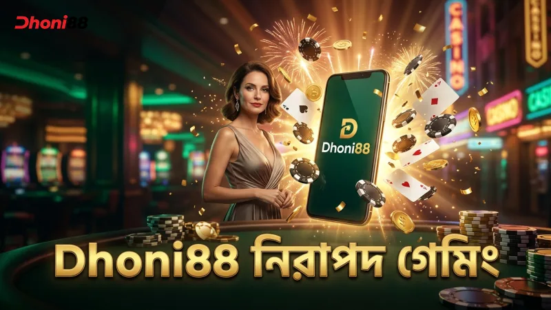 Dhoni88 প্ল্যাটফর্মে নিরাপদ ও বিশ্বাসযোগ্য খেলা নিশ্চিত