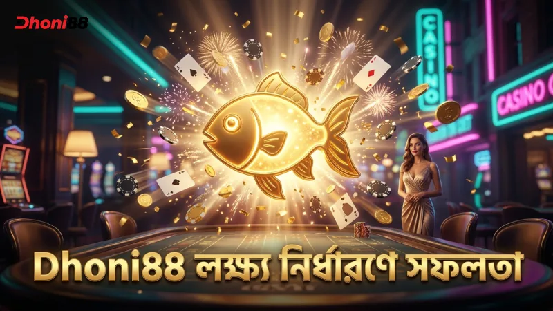 লক্ষ্য সঠিক হলে জ্যাকপট ফিশিংয়ে সফলতা বেশি হয় Dhoni88 প্ল্যাটফর্মে।