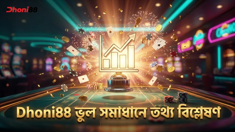 খেলার ভুলগুলো চিহ্নিত করে দ্রুত সমাধান করুন Dhoni88-এর পরিসংখ্যান বিশ্লেষণ দিয়ে।