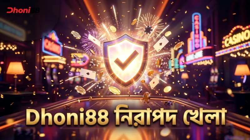 নিরাপদ ও দায়িত্বশীল প্লেং নিশ্চিত করে Dhoni88।