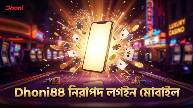 Dhoni88 মোবাইল প্ল্যাটফর্মে নিরাপদ লগইন নিশ্চিত করে