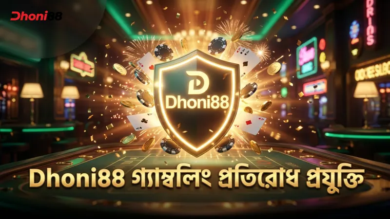 গ্যাম্বলিং অ্যাডিকশন প্রতিরোধে Dhoni88 এর প্রযুক্তিগত সমাধান।