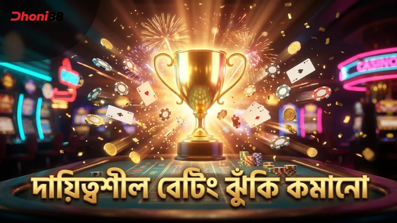 দায়িত্বশীল বেটিংয়ে ঝুঁকি কমানো যায় এবং খেলা উপভোগ করা যায়