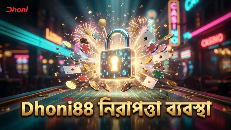ডেটা এনক্রিপশন ও যাচাইকরণ ব্যবস্থার মাধ্যমে Dhoni88 প্ল্যাটফর্মে নিরাপত্তা বজায়।