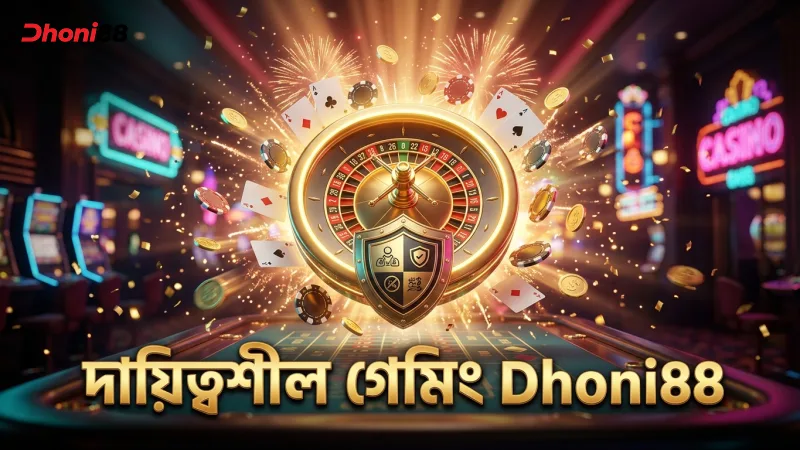 দায়িত্বশীল গেমিং ও ঝুঁকি ব্যবস্থাপনা Dhoni88 এর শর্তাবলীর মূল অংশ।