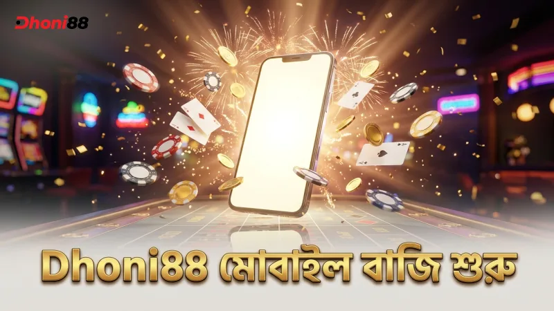 Dhoni88 মোবাইল অ্যাপে টেস্ট ক্রিকেট বাজির সহজ সূচনা।