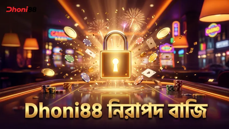 Dhoni88 নিরাপত্তা ফিচার বাজি ঝুঁকি কমায়।