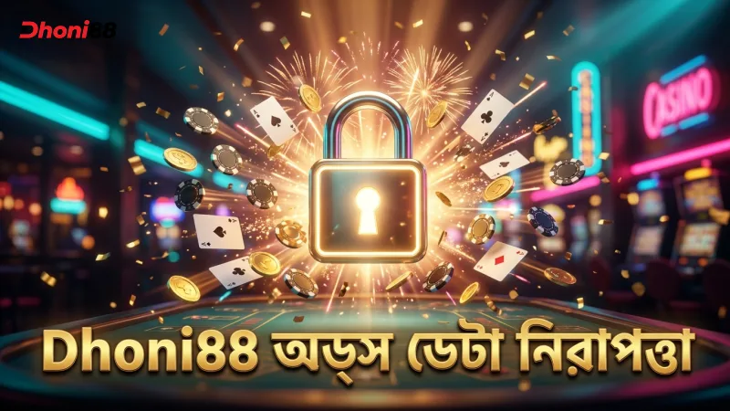 নিরাপত্তা ও এনক্রিপশনের মাধ্যমে অডস ডেটার সুরক্ষা নিশ্চিত করে Dhoni88